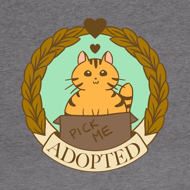 Adopted Cat by aimeekitty